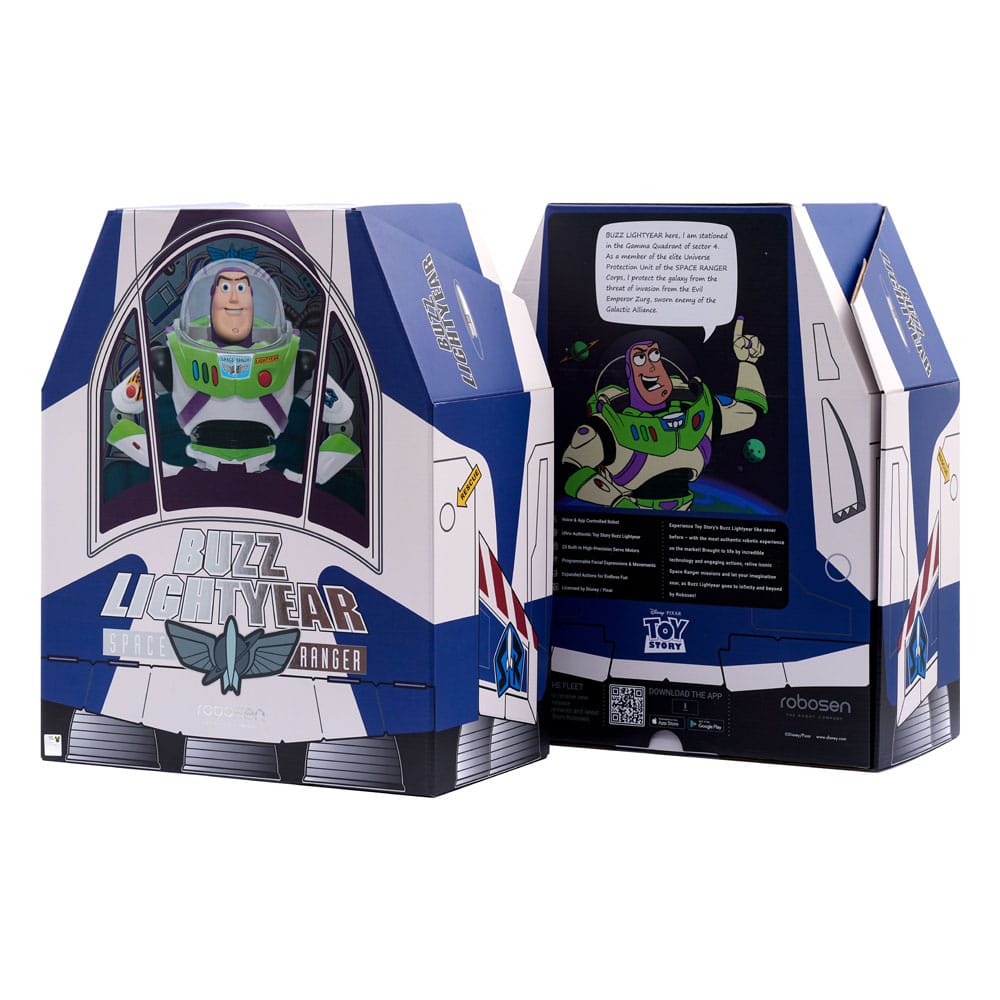 Robosen Buzz Lightyear Interactive Robot 37cm | Toy Story Action Figure by LAB7 Malta, Europe