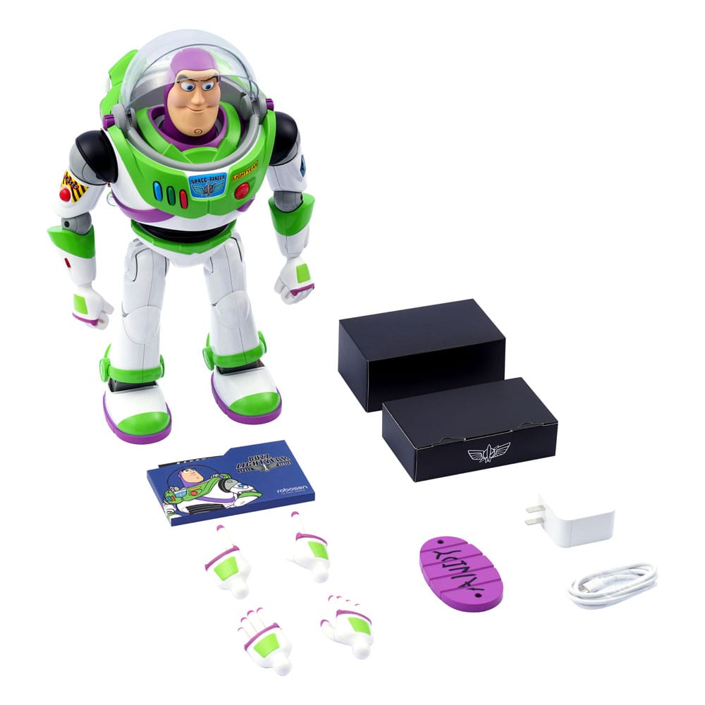 Robosen Buzz Lightyear Interactive Robot 37cm | Toy Story Action Figure by LAB7 Malta, Europe