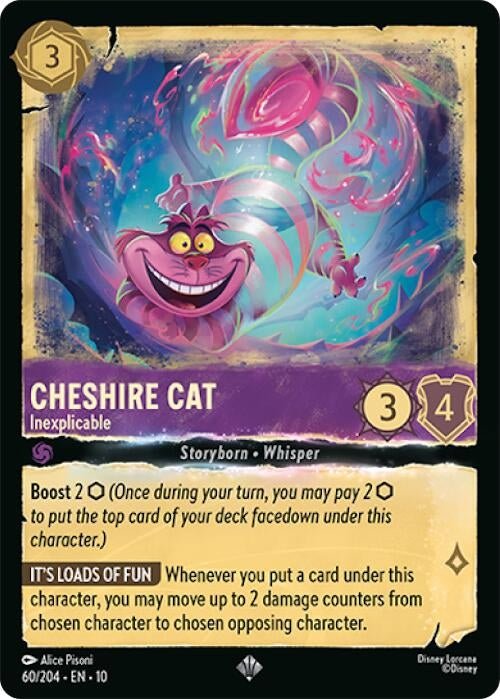 Ravensburger Cheshire Cat - Inexplicable (60/204) (Whispers in the Well) by LAB7 Malta, Europe