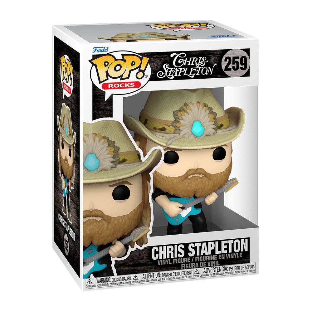 Funko Chris Stapleton POP! Rocks Vinyl Figure 9 cm by LAB7 Malta, Europe