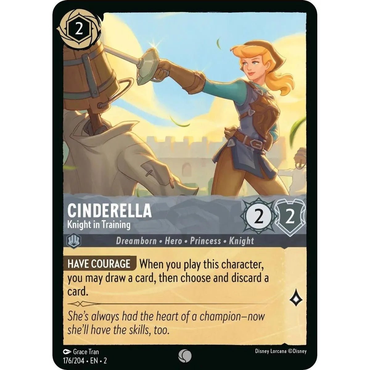 Cinderella - Knight in Training (176/204) (Rise of the Floodborn) in Malta | LAB7