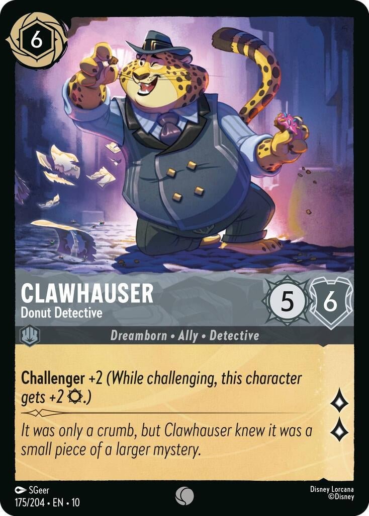 Ravensburger Clawhauser - Donut Detective (175/204) (Whispers in the Well) by LAB7 Malta, Europe