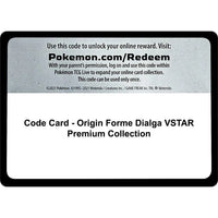 Code Card - Origin Forme Dialga VSTAR Premium Collection (SWSH11: Lost Origin) in Malta | LAB7