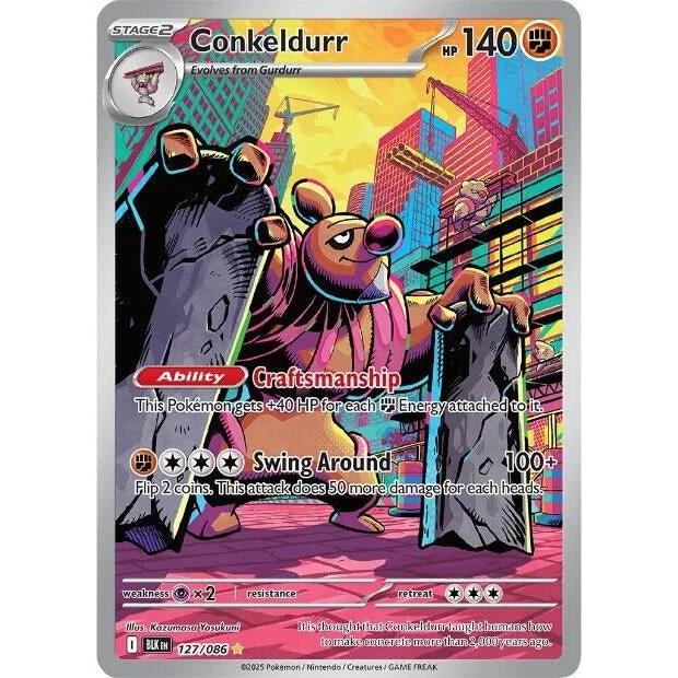 Conkeldurr (127/086) (SV: Black Bolt) in Malta | LAB7