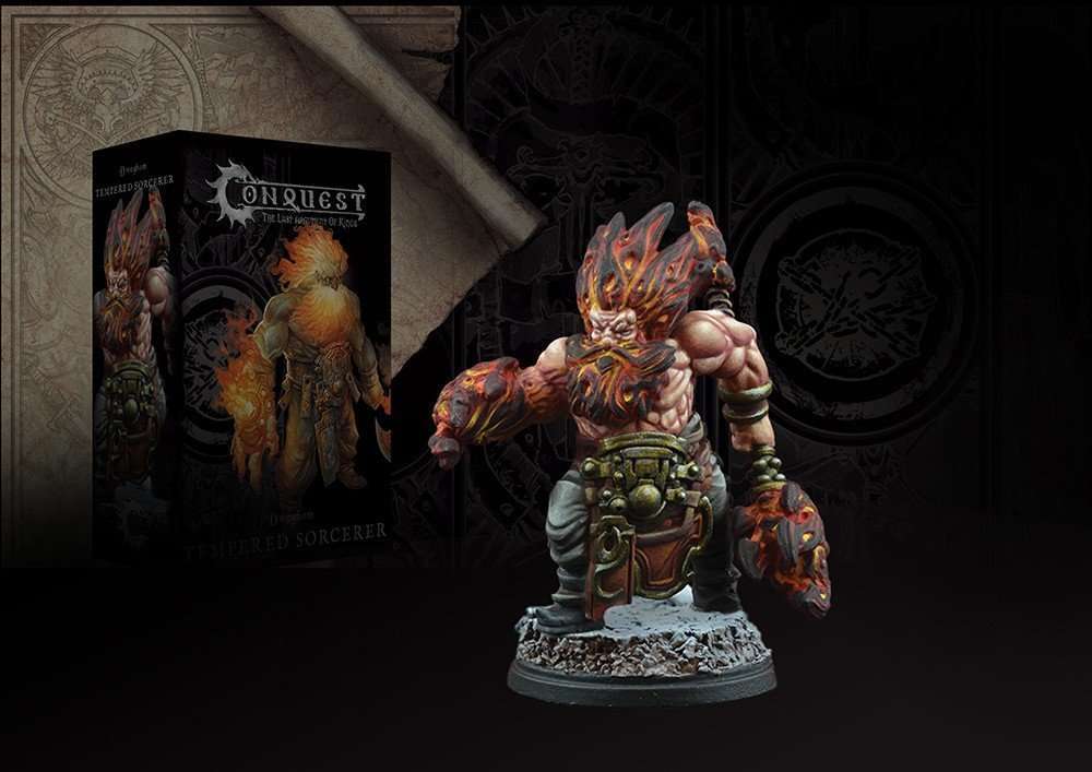 LAB7 Conquest: The Last Argument of Kings Miniature Dweghom: Tempered Sorcerer by LAB7 Malta, Europe