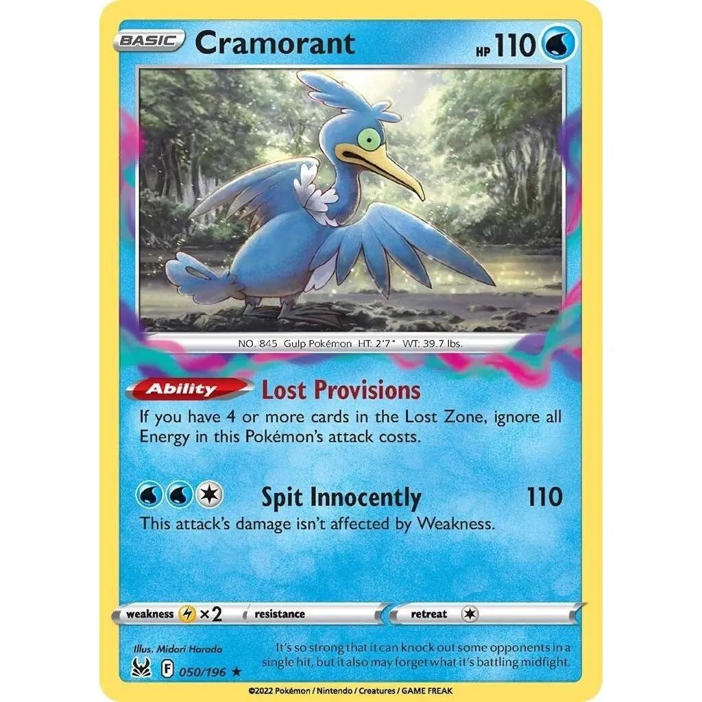 Cramorant (050/196) (SWSH11: Lost Origin) in Malta | LAB7