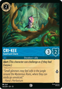 Cri-Kee - Good Luck Charm (142/204) (Whispers in the Well) in Malta | LAB7