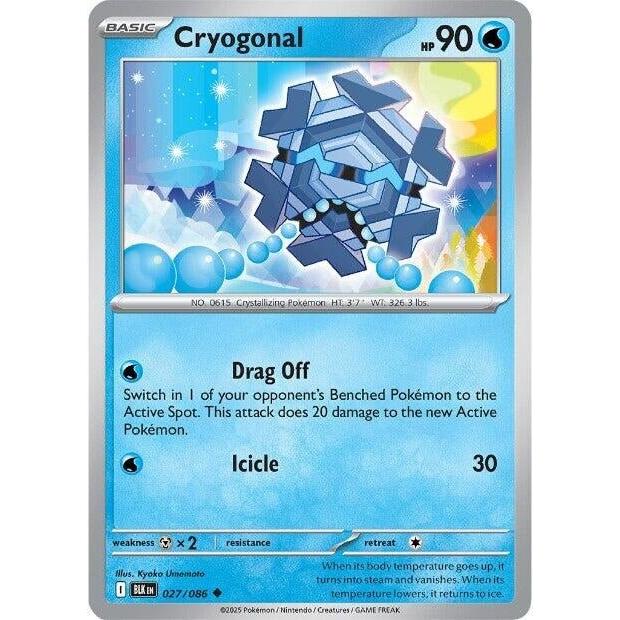 Cryogonal (027/086) (SV: Black Bolt) in Malta | LAB7