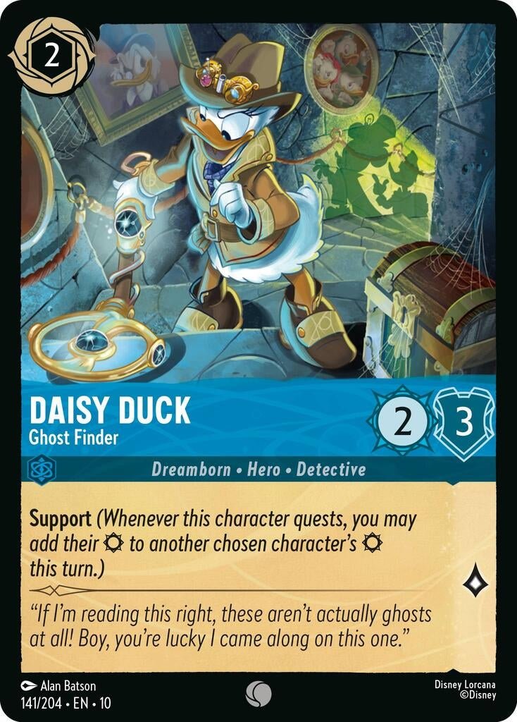 Daisy Duck - Ghost Finder (141/204) (Whispers in the Well) in Malta | LAB7