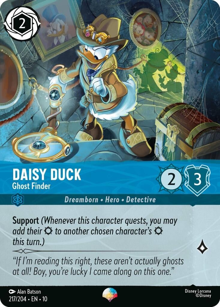 Ravensburger Daisy Duck - Ghost Finder (Epic) (217/204) (Whispers in the Well) by LAB7 Malta, Europe