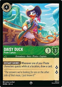 Daisy Duck - Pirate Captain (81/204) (Azurite Sea) in Malta | LAB7