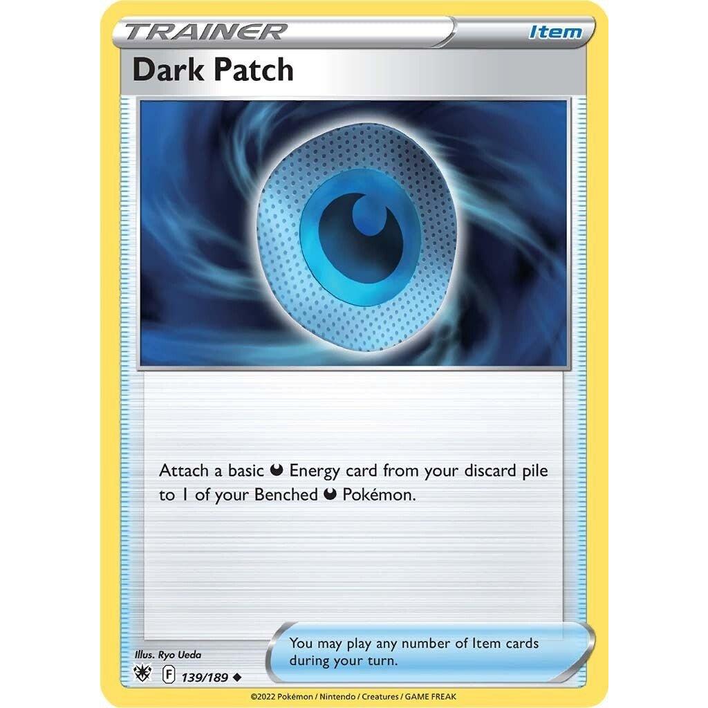The Pokemon Company Dark Patch (139/189) (SWSH10: Astral Radiance) by LAB7 Malta, Europe