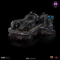 Iron Studios DC Comics Art Scale Deluxe Statue 1/10 The Flash Movie Batmobile by LAB7 Malta, Europe