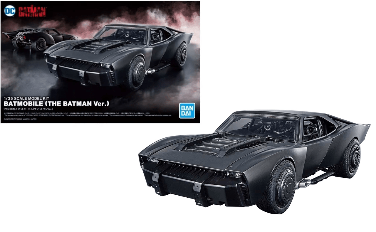 Bandai DC COMICS - Batman 1/35 Batmobile (The Batman Ver.) - Model Kit by LAB7 Malta, Europe
