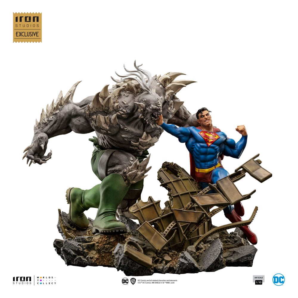 Iron Studios Superman vs Doomsday Art Scale 1/10 Statue by Iron Studios by LAB7 Malta, Europe