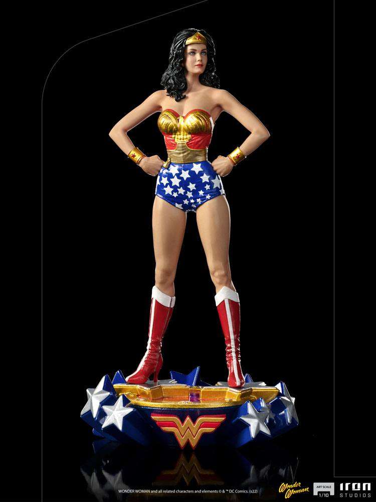 Iron Studios DC Comics Deluxe Art Scale Statue 1/10 Wonder Woman Lynda Carter 23 cm by LAB7 Malta, Europe