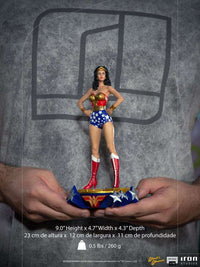 Iron Studios DC Comics Deluxe Art Scale Statue 1/10 Wonder Woman Lynda Carter 23 cm by LAB7 Malta, Europe