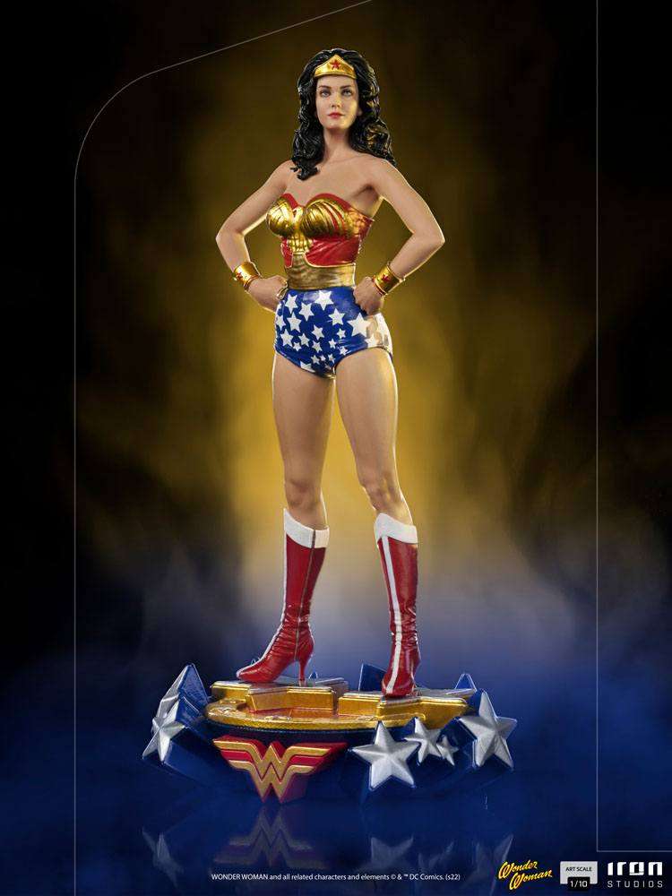 Iron Studios DC Comics Deluxe Art Scale Statue 1/10 Wonder Woman Lynda Carter 23 cm by LAB7 Malta, Europe