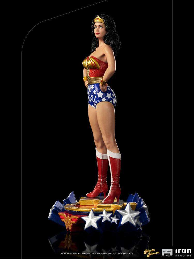 Iron Studios DC Comics Deluxe Art Scale Statue 1/10 Wonder Woman Lynda Carter 23 cm by LAB7 Malta, Europe