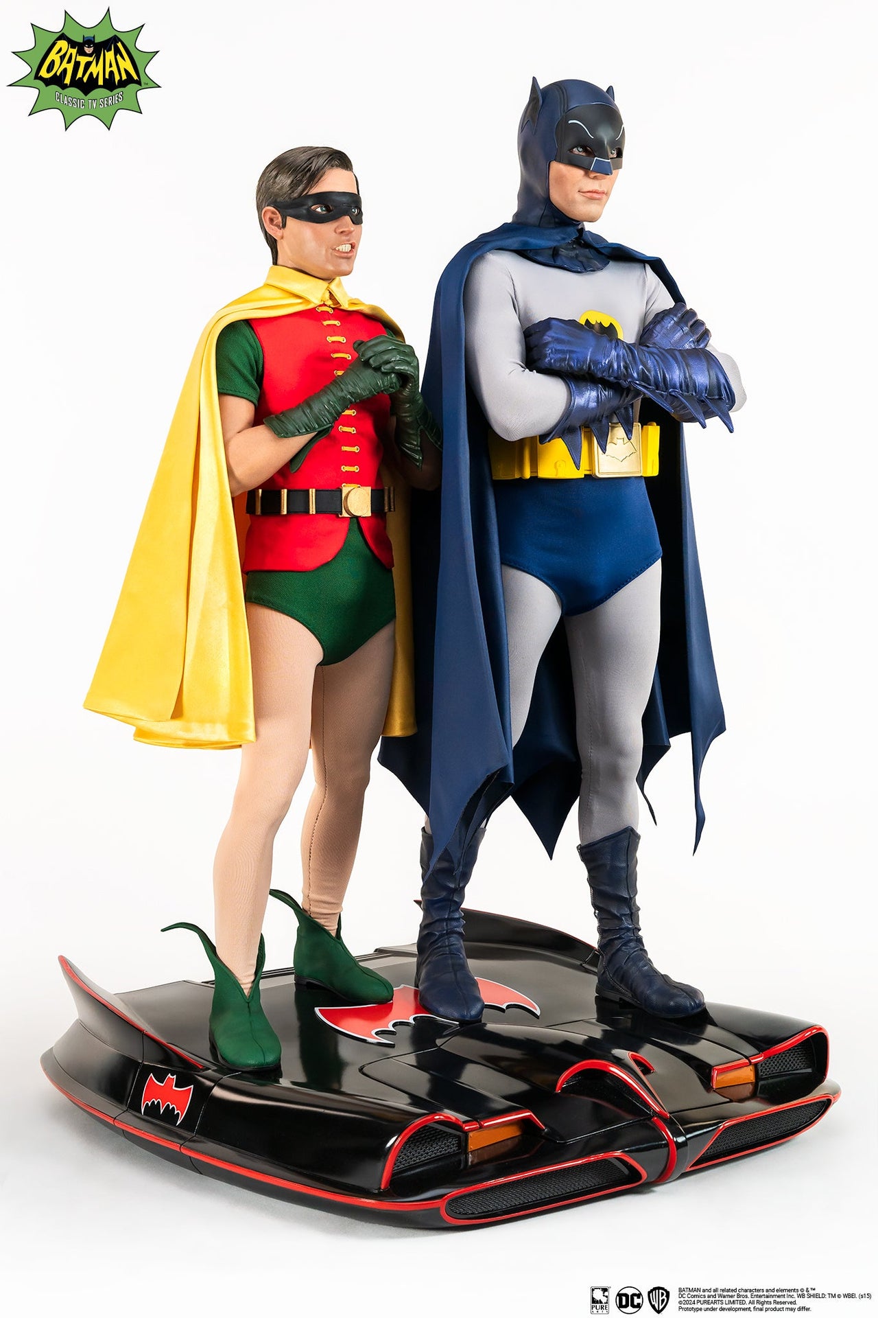 Pure Arts DC Comics Diorama Statue 1/4 Batman & Robin 1966 by LAB7 Malta, Europe