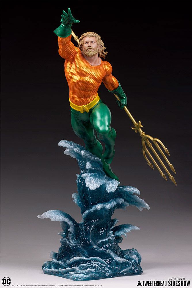 Tweeterhead DC Comics Maquette 1/6 Aquaman 51 cm by LAB7 Malta, Europe