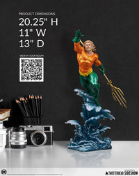 Tweeterhead DC Comics Maquette 1/6 Aquaman 51 cm by LAB7 Malta, Europe