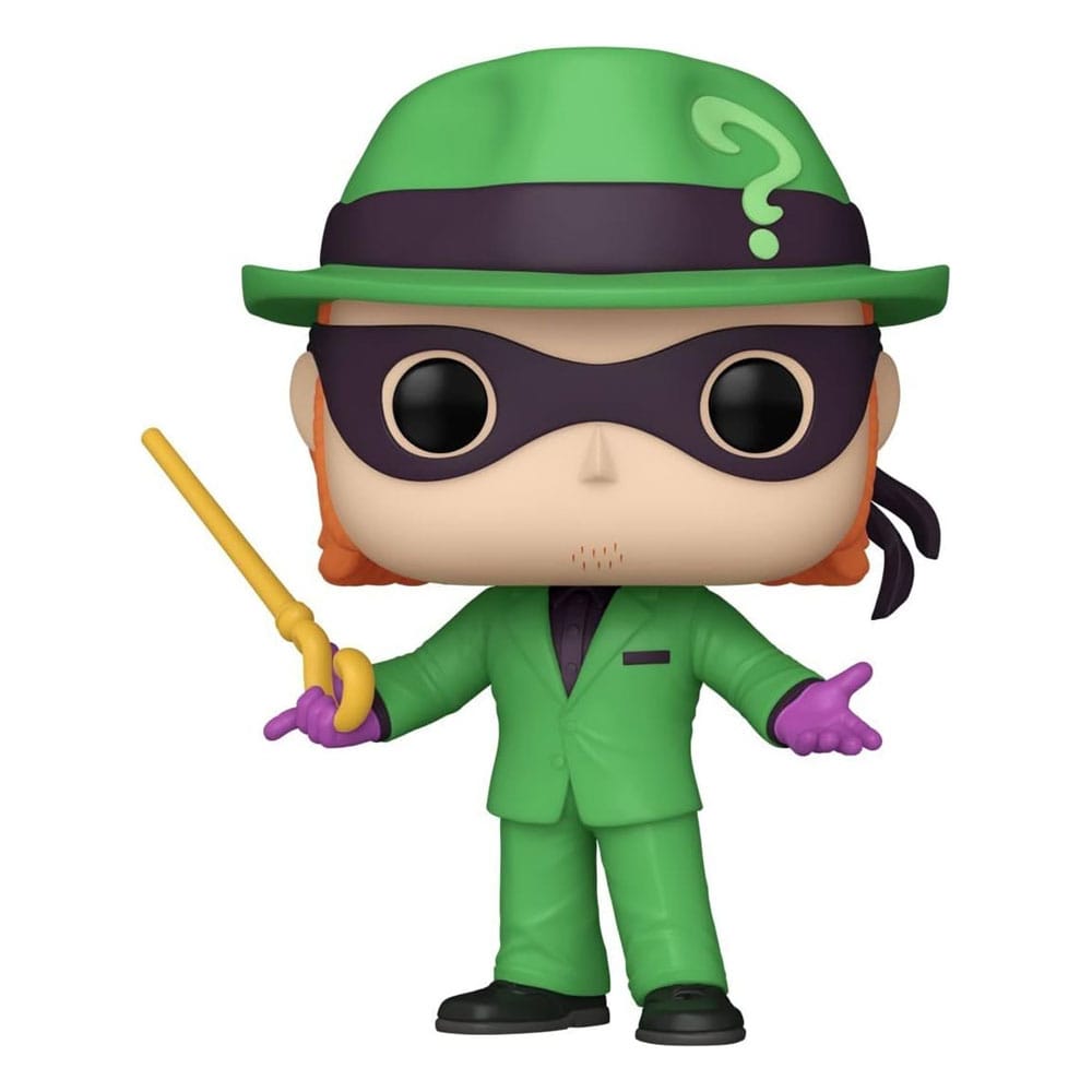 Funko DC Comics Series POP! Heroes Vinyl Riddler(Arkhamverse) 9 cm by LAB7 Malta, Europe