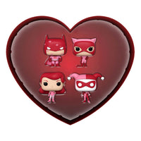 Funko DC Comics Valentines Pocket POP! Vinyl Figure 4 - Pack 4 cm by LAB7 Malta, Europe