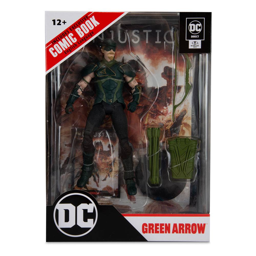 McFarlane DC Direct Gaming Action Figure Green Arrow (Injustice 2) 18 cm by LAB7 Malta, Europe