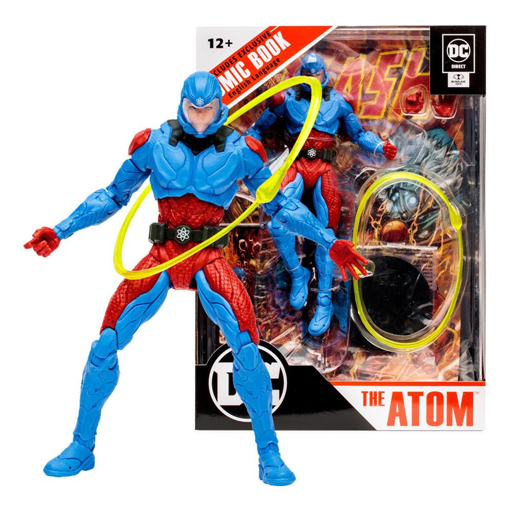 McFarlane DC Direct Page Punchers Action Figure The Atom Ryan Choi (The Flash Comic) 18 cm by LAB7 Malta, Europe