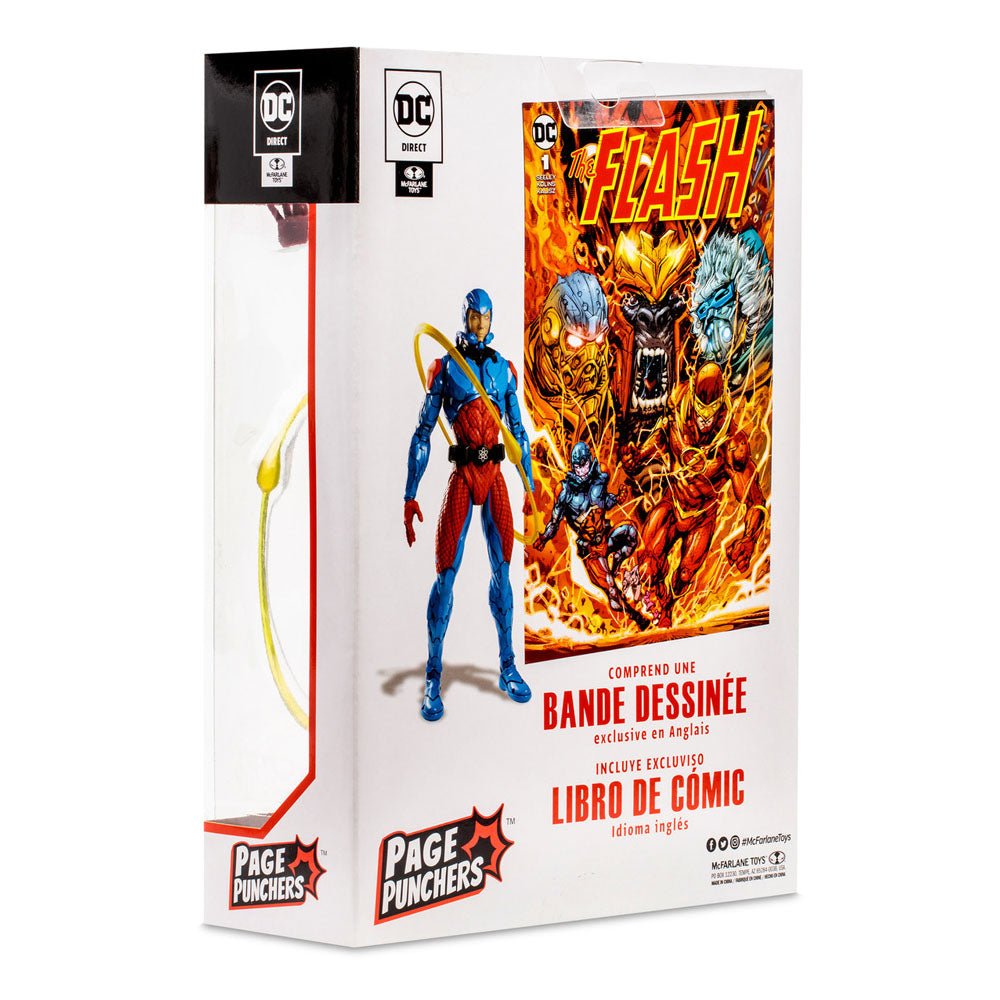 McFarlane DC Direct Page Punchers Action Figure The Atom Ryan Choi (The Flash Comic) 18 cm by LAB7 Malta, Europe