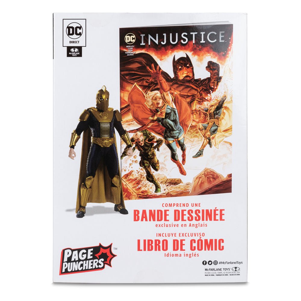McFarlane DC Direct Page Punchers Gaming Action Figure Dr. Fate (Injustice 2) 18 cm by LAB7 Malta, Europe