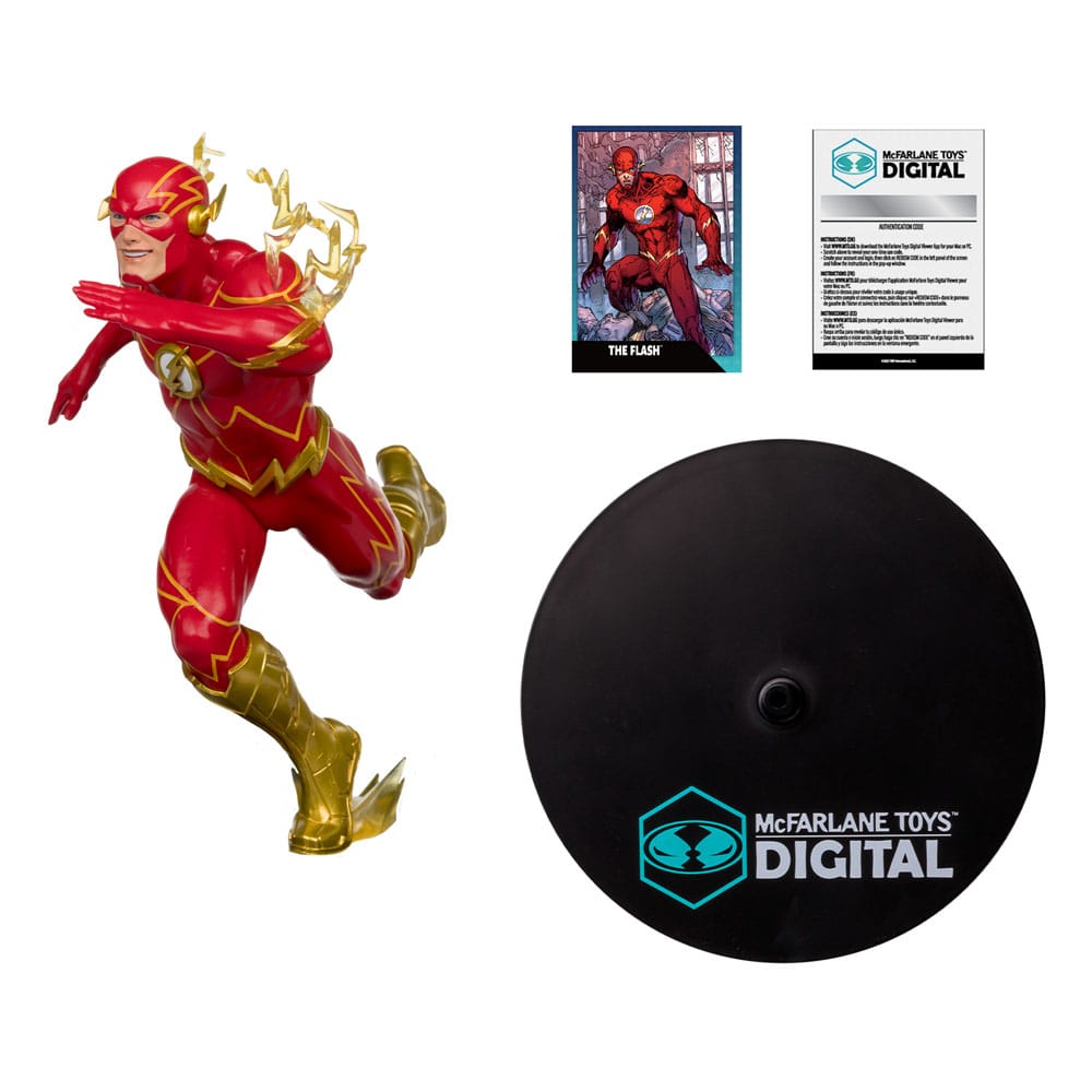 McFarlane DC Direct PVC Statue 1/6 The Flash by Jim Lee (McFarlane Digital) 20 cm by LAB7 Malta, Europe