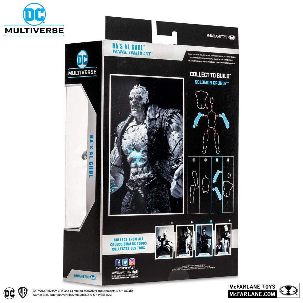 McFarlane DC Gaming Build - A Action Figure Ra's Al Ghul (Batman: Arkham City) 18 cm – Gold Label by LAB7 Malta, Europe