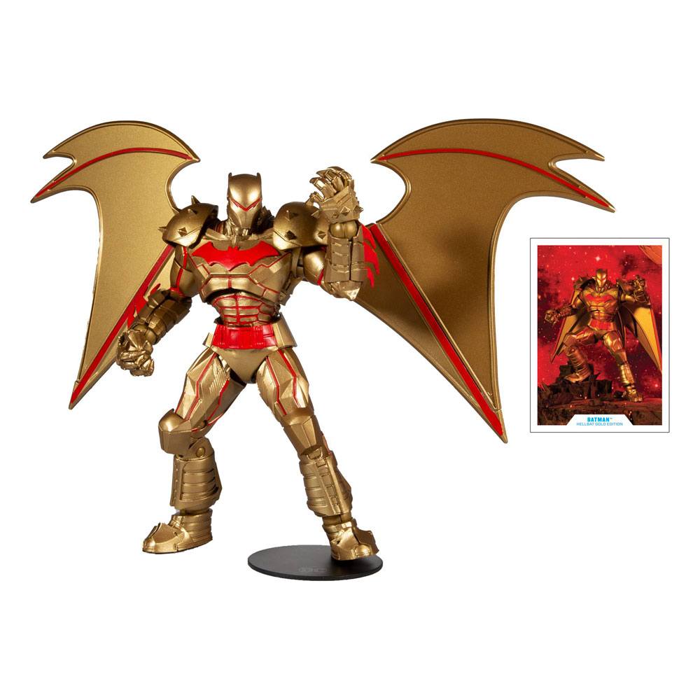 DC Multiverse Action Figure Batman Hellbat Suit (Gold Edition) 18 cm in Malta | LAB7
