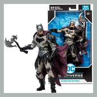 McFarlane DC Multiverse Action Figure Gladiator Batman (Dark Metal) 18 cm by LAB7 Malta, Europe