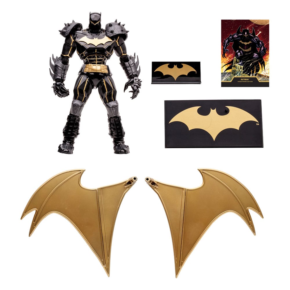 McFarlane DC Multiverse Batman (Hellbat Knightmare) Gold Label Action Figure by LAB7 Malta, Europe