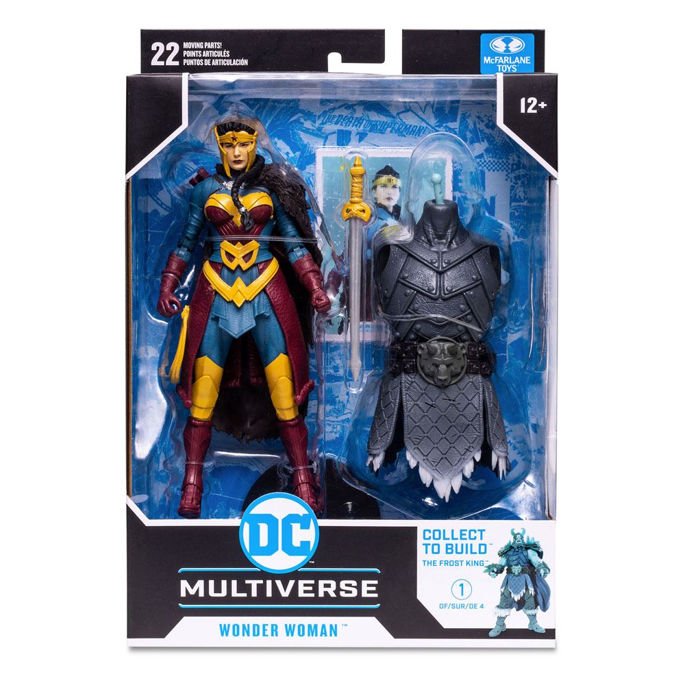 McFarlane DC Multiverse Build A Action Figure Wonder Woman Endless Winter by LAB7 Malta, Europe