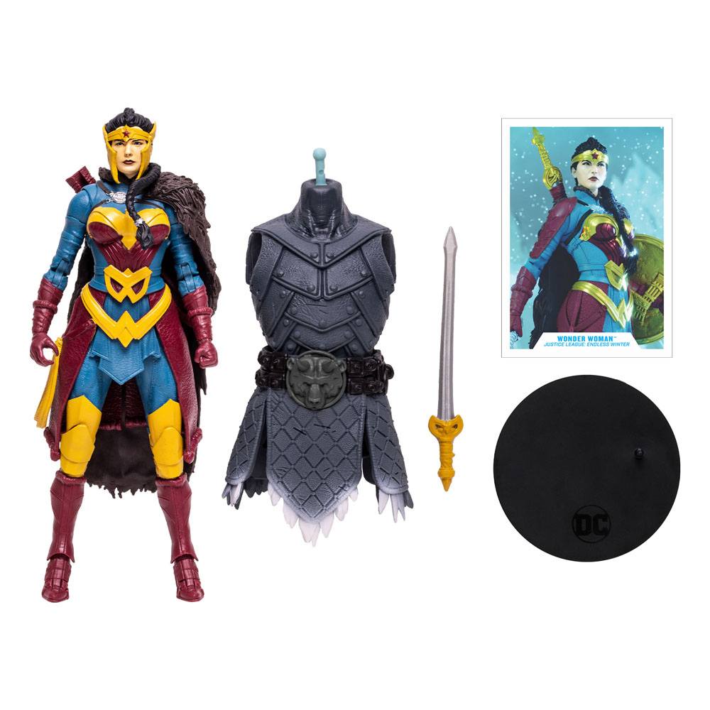 McFarlane DC Multiverse Build A Action Figure Wonder Woman Endless Winter by LAB7 Malta, Europe