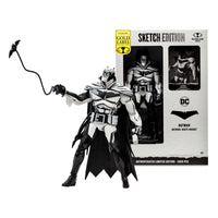 McFarlane DC Multiverse Gold Label Batman Sketch Edition (White Knight) by LAB7 Malta, Europe