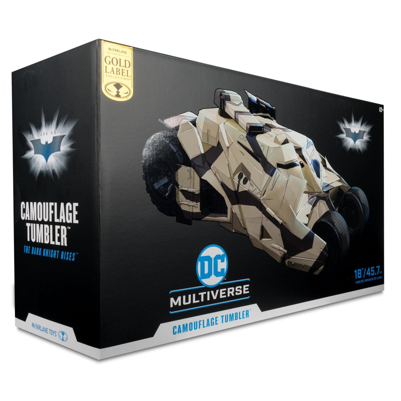 McFarlane DC Multiverse Tumbler Camouflage Vehicle (The Dark Knight Rises) Gold Label by LAB7 Malta, Europe