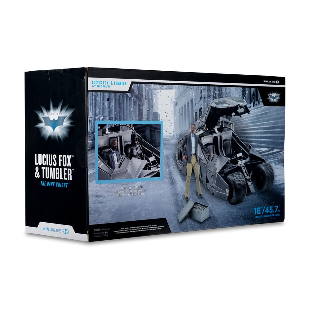 McFarlane DC Multiverse Tumbler with Lucius Fox (Gold Label) by LAB7 Malta, Europe