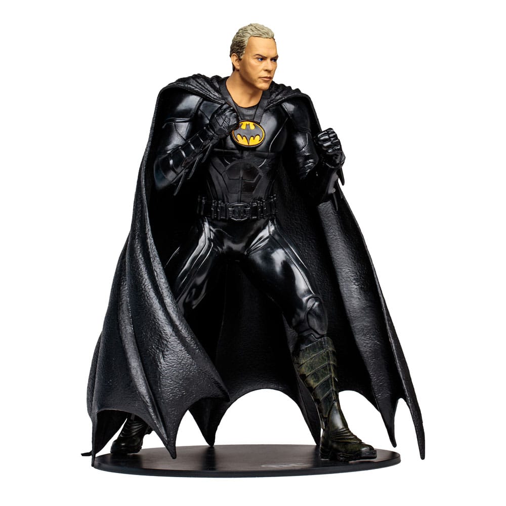 McFarlane DC The Flash Movie Statue Batman Multiverse Unmasked (Gold Label) – 30 cm by LAB7 Malta, Europe