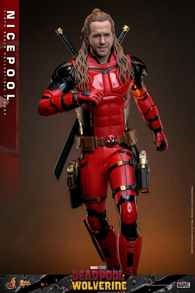 Hot Toys Deadpool & Wolverine Movie Masterpiece Action Figure 1/6 Nicepool 30 cm by LAB7 Malta, Europe