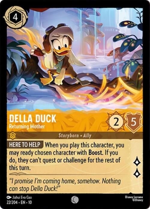 Ravensburger Della Duck - Returning Mother (22/204) (Whispers in the Well) by LAB7 Malta, Europe