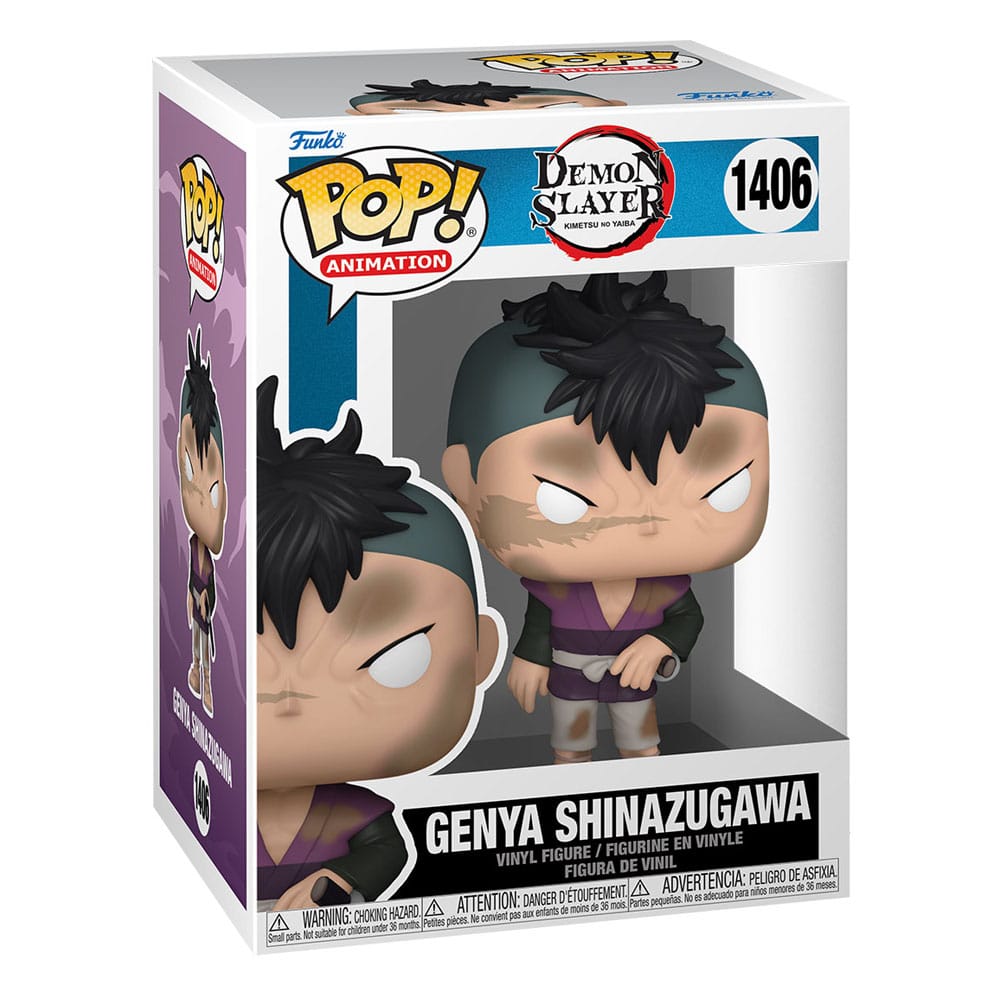 Funko Funko POP Demon Slayer Genya Shinazugawa Figure 9cm by LAB7 Malta, Europe