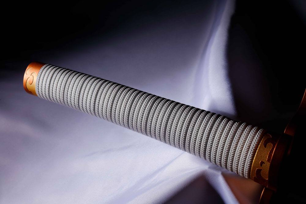 Tamashii Nations Demon Slayer: Kimetsu no Yaiba Proplica Replica 1/1 Broken Nichirin Sword (Kyojuro Rengoku) by LAB7 Malta, Europe
