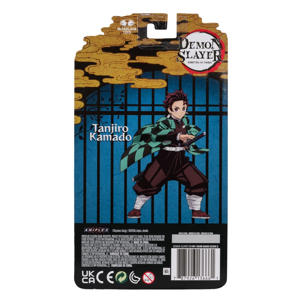 McFarlane Demon Slayer Tanjiro Kamado Action Figure 13cm by LAB7 Malta, Europe
