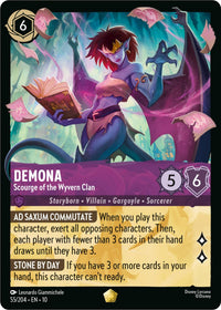 Ravensburger Demona - Scourge of the Wyvern Clan (55/204) (Whispers in the Well) by LAB7 Malta, Europe