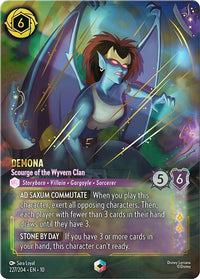 Ravensburger Demona - Scourge of the Wyvern Clan (Enchanted) (227/204) (Whispers in the Well) by LAB7 Malta, Europe